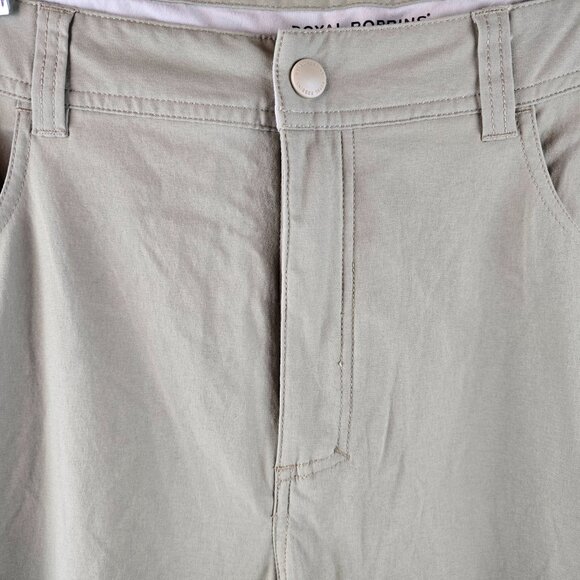 Royal Robbins Pants Men 40x32 Beige Khaki Chino Active Fit Travel Outdoors Nylon - Picture 3 of 11